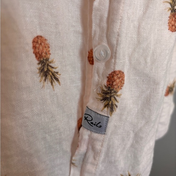 Rails Pineapple Patterned Shirt - Picture 4 of 9